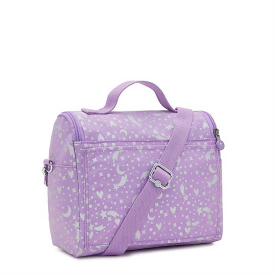 Kipling New Kichirou Printed Lunch Bag Çanta Mor | TR 1280KO